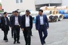  萧山区人大常委会一行莅临奥展实业参观考察